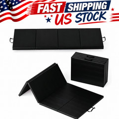 Folding Gymnastics 4 Panels 2″ Thick High-density Epe Foam Pu Leather Mat