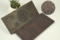 Sadhu Board “Heart” Copper and Galvanized Nails 15 mm/0.6 inch