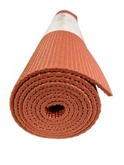 Gaiam Premium 5MM Yoga Mat Chili Orange Red 68″L x 24″W x 5MM