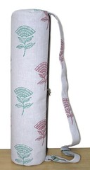 Multi Hand Block Yoga Mat Carrier Bag Hippie Mandala Cotton Bag With Shoulder US