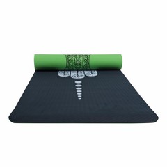 SINT Yoga Mat – Premium 6mm Print Reversible Extra Thick and Large Non Slip E…