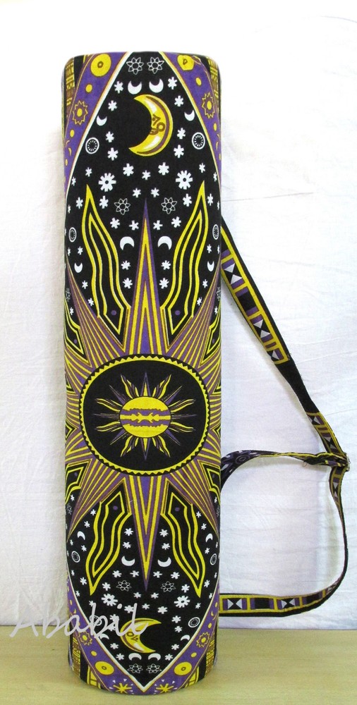 Large Yoga Mat Carrier Bag New Burning Sun Yoga Bag With Outer Zipped Pocket FBB