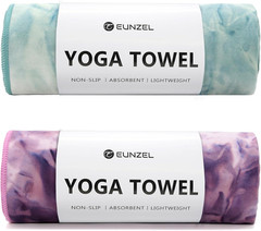 Hot Yoga Towel Non-Slip Yoga Mat Towel Ultra-Absorbent Microfiber Towel for Hot