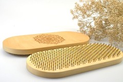 Sadhu Board “Mandala” Yellow Galvanized Nails 10 mm/0.4 inch