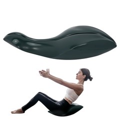 lukar Spine Corrector Pilates,Dolphin-Shaped OoV Pilates Equipment for Black