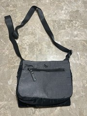 Gaiam Wander Free Yoga Pouch / Crossbody Purse / Bag – Gray & Black