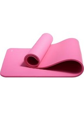 Amazon Basics 1/2 Inch Extra Thick Exercise Yoga Mat with Carrying Strap