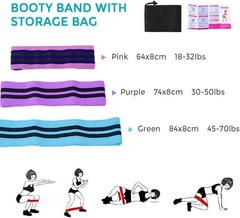 Pilates Ring Kit Workouts Sets Magic Ring Booty Bands Glutes Yoga Ball, 8 Pcs