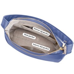 Women’s Shoulder Bags, Small Hobo Tote Elegant Clutch Purse with Zipper Closure