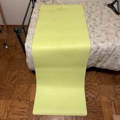 Alo Yoga Warrior Yoga Mat Yellow Neon Bright 72×26