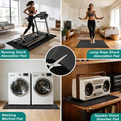 Large Washing Machine Anti Vibration Mat 63 x 29.5 Inch
