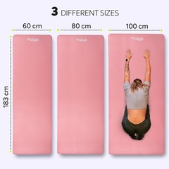 Non Slip Yoga Mat NBR Foam 190x100x1.5cm – Extra Large Fitness and…