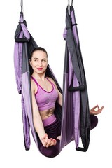 Aerial Yoga Swing Set – Yoga Hammock Hanging Swing – Aerial Sling Inversion F…