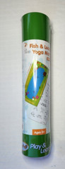 Kids Yoga Double Sided Printed Mat Play & Learn Fun Game Exercise New 48×24