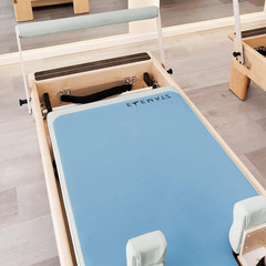 Premium Pilates Reformer Mat – Washable Suede & Rubber, Non-Slip Cover