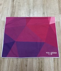 YOGA DESIGN LAB 70″ x 24″ Travel Mat Geometric Pattern Yoga Mat Towel Microfiber