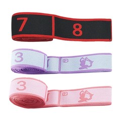 Stretch Band Strap Number Elastic Stretching Strap Exercise Bands Yoga Equipment