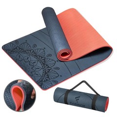 Yoga Mat Extra Thick 9MM, High Density Exercise Mats Non Slip for Home Workou…