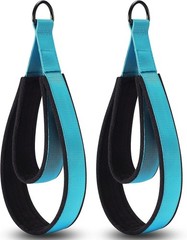 Pilates Straps – Double Loop D-Ring Straps for Reformer, Padded, Home Gym Wor…