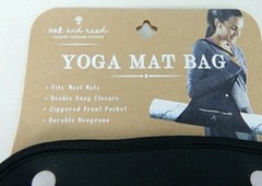 Oak Reed Yoga Mat Bag Neoprene Fits Most Double Snap Closure Carrier Workout