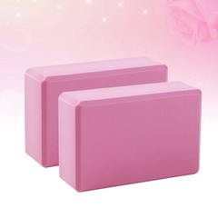 2 PCS Small Yoga Blocks Exercise Equipment for Women Brick Workout