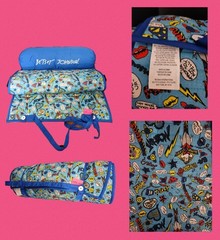 Betsey Johnson Yoga Beach Mat With Pillow.