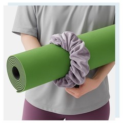 4 Pack Yoga Mat Scrunchie Elastic Strap Band – Durable & Stretchable Fabric -…
