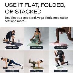 The Original Foldable Yoga Mat, Premium Foldable Exercise & Workout Mat with …