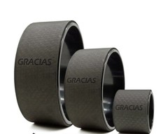 GRACIAS Yoga Wheel Set, Strong & Comfortable Sports Yoga Wheel for Back Pain,…