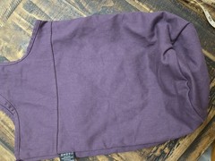 Over the Shoulder Decorative Canvas Yoga Mat Bag with pockets & ribbon trim