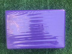 GAIAM YOGA BLOCK – purple, new in wrap.