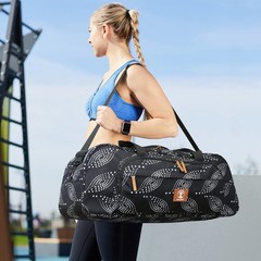 Yoga Mat Bag Carrier with 8-Pocket & Wet Pocket, Air Vent | Large Yoga Mat Ho…
