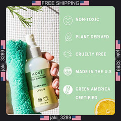 Moxe yoga mat cleaner 4oz rosemary lemon essential oils eco-friendly safe