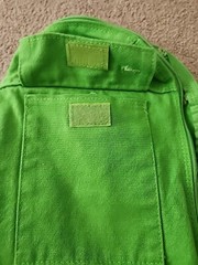 Fit Spirit Bag Full Zip Exercise Yoga Mat Tote Cargo Pockets Green Strap