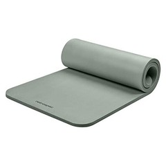 Solana Yoga Mat 1″ Thick w/Nylon Strap for Men & Women – Non-Slip 1″ Sage