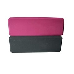 Set of 2 Yoga Blocks/Yoga Block Choose Your Color and Size GREY and PINK