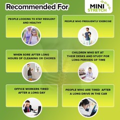 Mini Inversion Table by Mini Stretch, Relieve Back Pain, Re-Align The Spine, Str