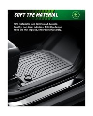 VIWIK Floor Mats Fit for Toyota Prius 2023 2024, TPE Floor Liners All Weather…