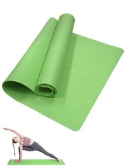 Non-Slip Yoga Mat High Density EVA Exercise Pad Pilates Fitness Floor Workout