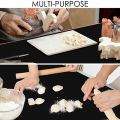 Extra Large Silicone Mat, 31.5×23.6 Inch Heat Resistant Mat for Kitchen Count…