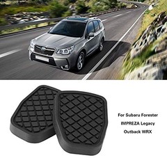 Brake Clutch Pedal Pad Cover, Non Slip Rubber Replacement for Subaru Forester