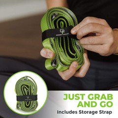Stretching Strap for Physical Therapy, 12 Multi-Loop Stretch Strap 1″ W x 8′ …