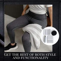 Luzia Striped Workout Towel For Sweat Pack Of 2 – 100 – And
