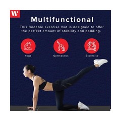 We Sell Mats – 4 ft x 8 ft x 2 in Personal Fitness & Exercise Mat for Home Wo…