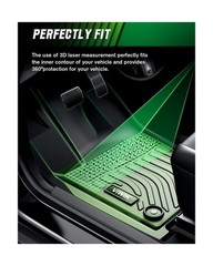 VIWIK Floor Mats Fit for Toyota Prius 2023 2024, TPE Floor Liners All Weather…