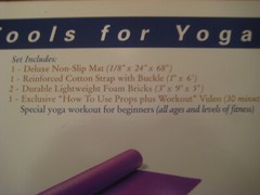 Livingarts Yoga Essentials-Tools for Yoga-5 Piece Set plus Bonus Strap & Video
