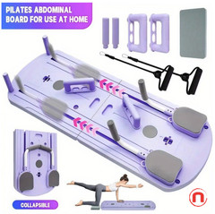 💪 8-in-1 Foldable Pilates Board – Full Body Home Fitness System