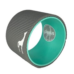 Plexus Wheel Set Of 3 Stretch Yoga Roller 12″ 10″ 6″ Back Pain Relief Teal Grey