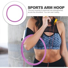 5 Set of Durable Weighted Arm Hoops for Women Yoga and Fitness Sports