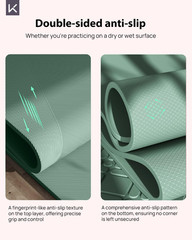 Yoga Mat – Premium 7Mm Thick Exercise Mat, Anti-Tear 32” Extra Wide Fitness Mat